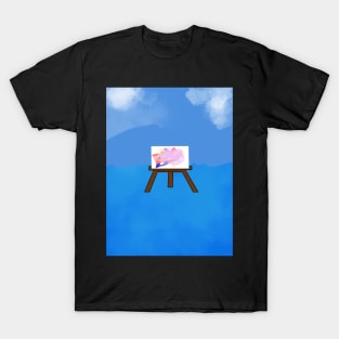 Canvas Ocean Waves T-Shirt